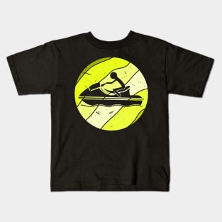 Retro Jet Ski Kids T-Shirt